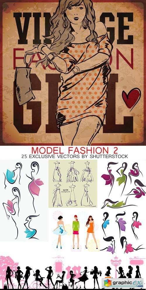 Model Fashion 2, 25xEPS