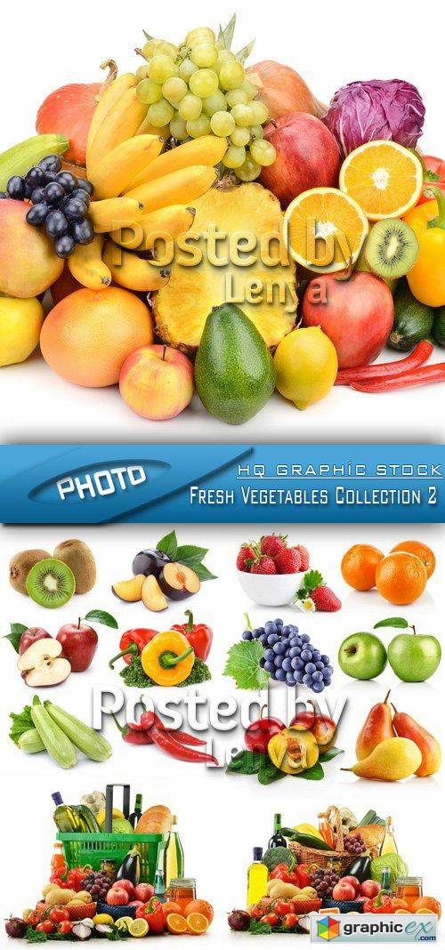 Stock Photo - Fresh Vegetables Collection 2