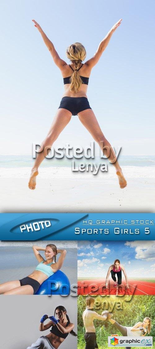 Stock Photo - Sports Girls 5