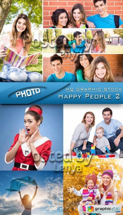 Stock Photo - Happy People 2
