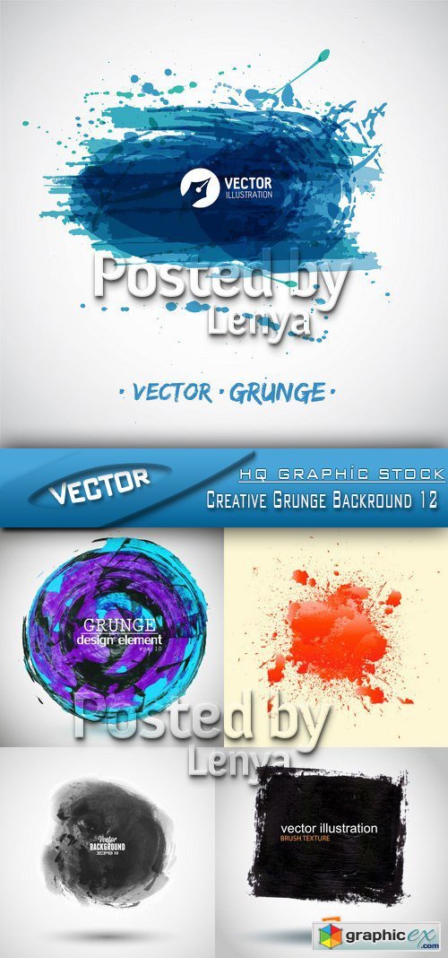 Stock Vector - Creative Grunge Backround 12