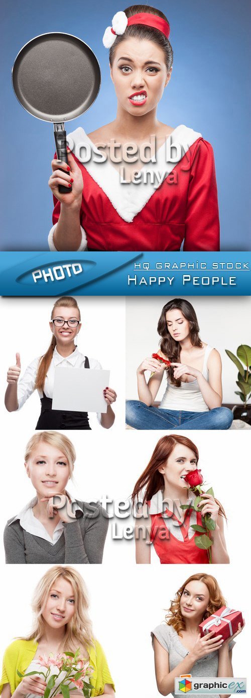 Stock Photo - Happy People