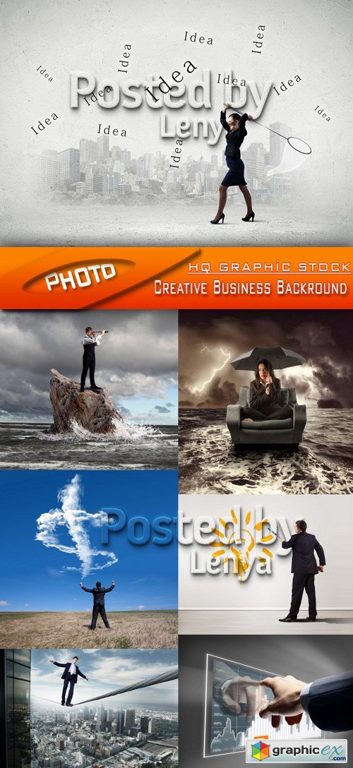 Stock Photo - Creative Business Backround