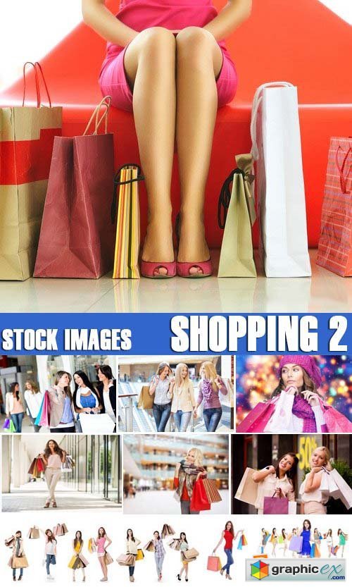 Stock Photos - Shopping 2, 25xJPG