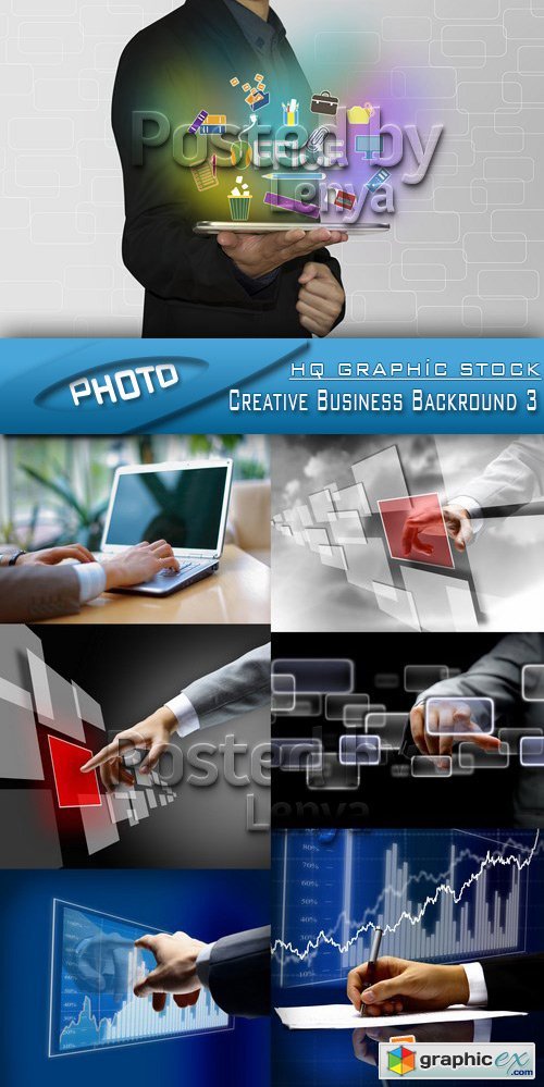 Stock Photo - Creative Business Backround 3
