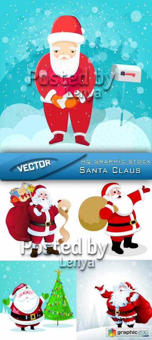 Stock Vector - Santa Claus