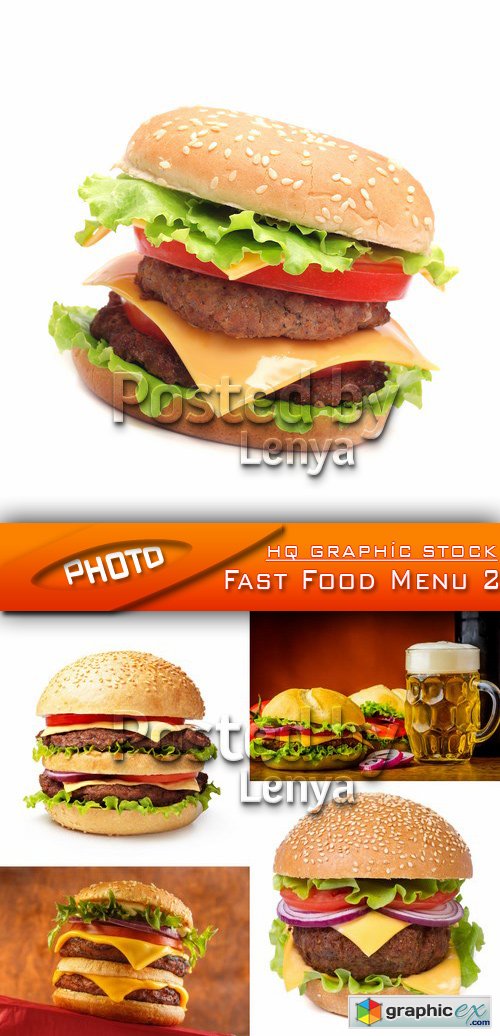 Stock Photo - Fast Food Menu 2