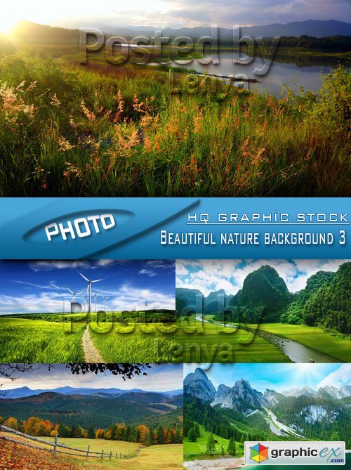 Stock Photo - Beautiful nature background 3