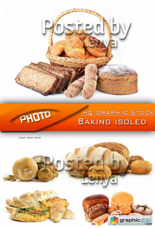 Stock Photo - Baking isoled