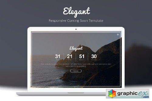 Elegant - Coming Soon Template 82848