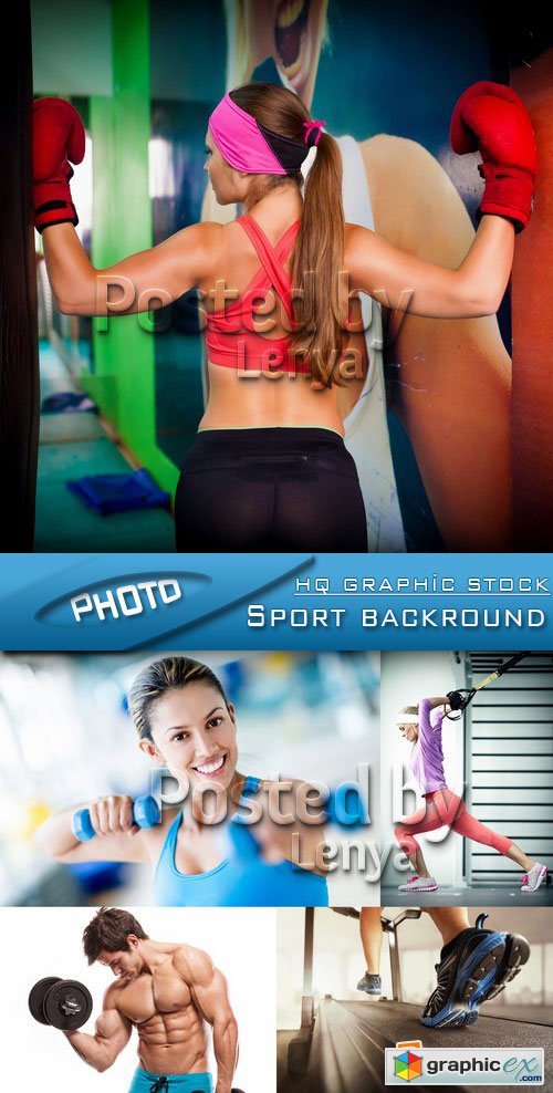 Stock Photo - Sport backround