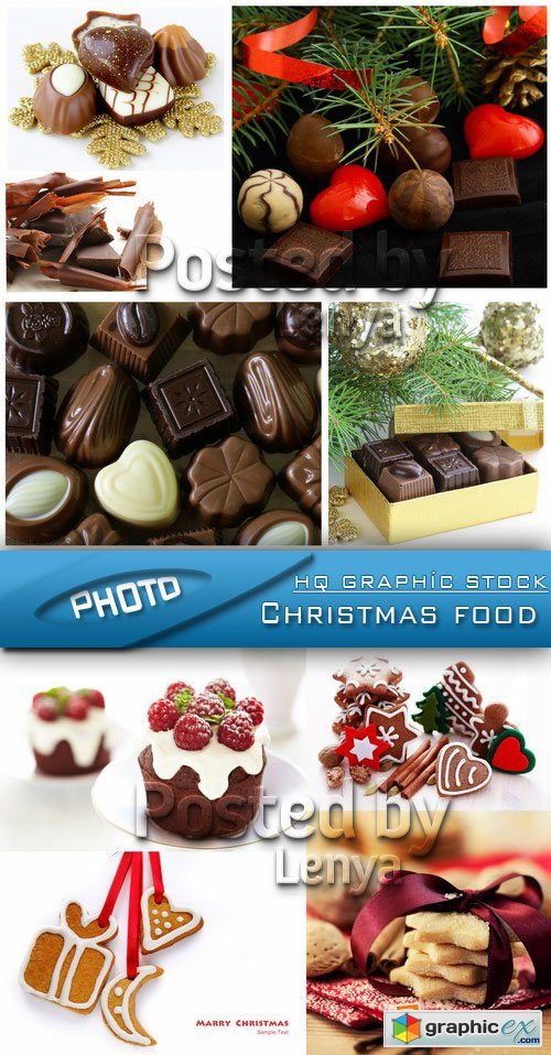 Stock Photo - Christmas food 01