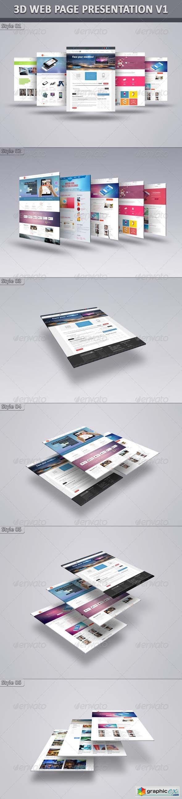 3D Web Page Presentation V1 6342693