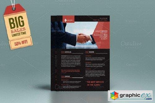 Exclusive Corporate Flyer Template 55931