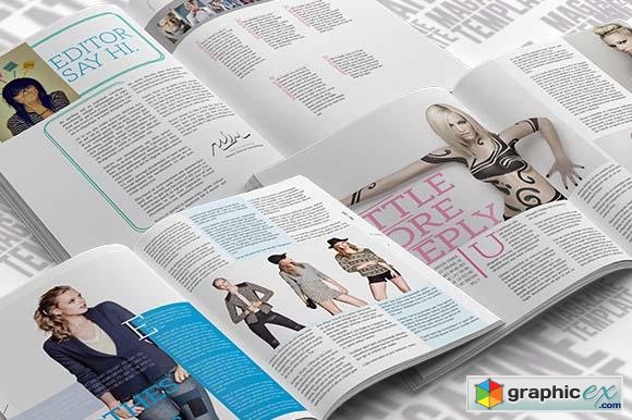 InDesign Magazine Template 27876