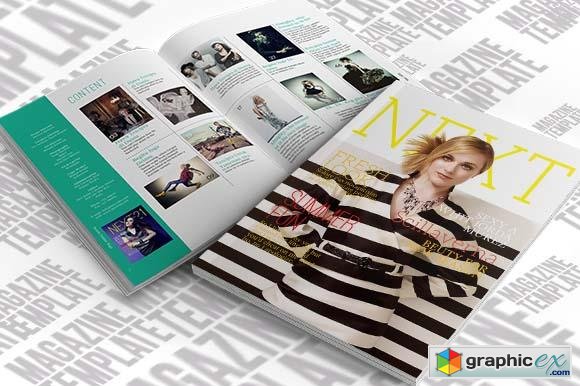 InDesign Magazine Template 26224