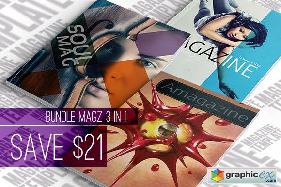 Bundle Magazine 3 IN 1 - Creativemarket 22867