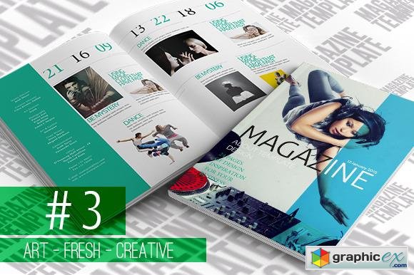 Bundle Magazine 3 IN 1 - Creativemarket 22867