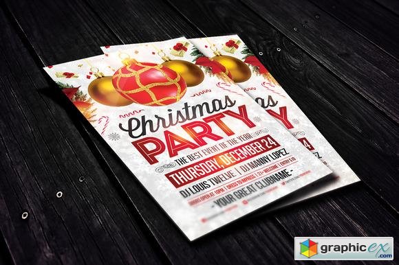 Christmas Party | Flyer Template 16938