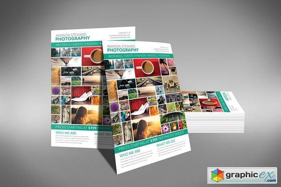 Photo Collage Flyer Template 9659