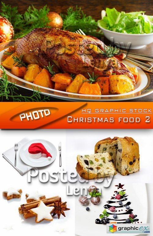 Stock Photo - Christmas food 02