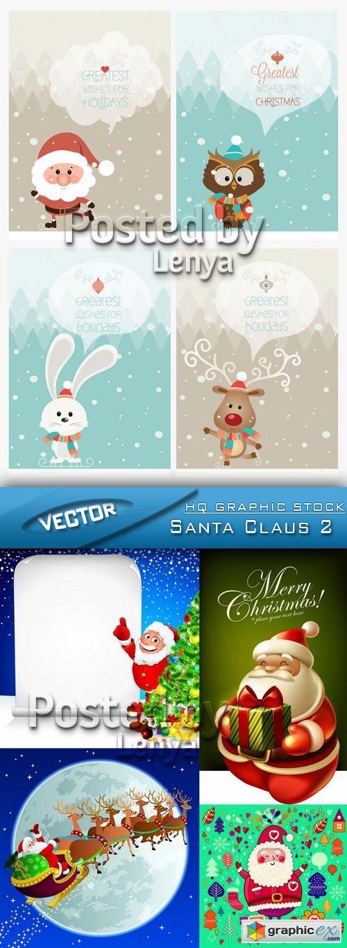 Stock Vector - Santa Claus 2