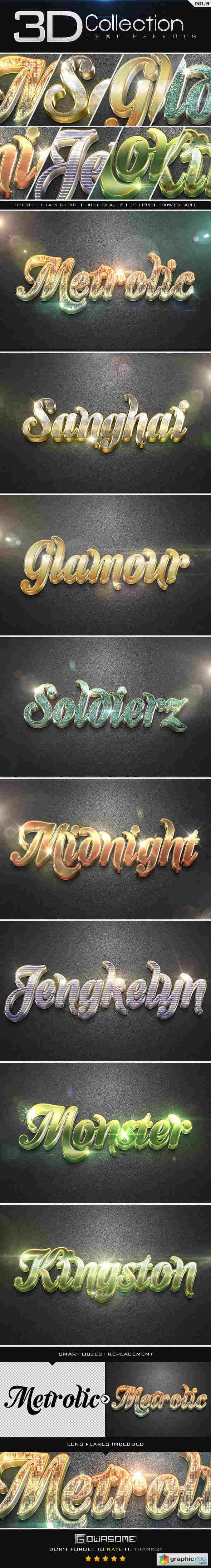 3D Collection Text Effects GO.3  8896234