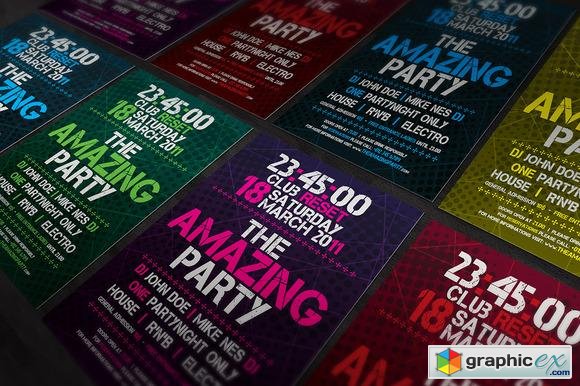 Amazing Party Flyer 107436