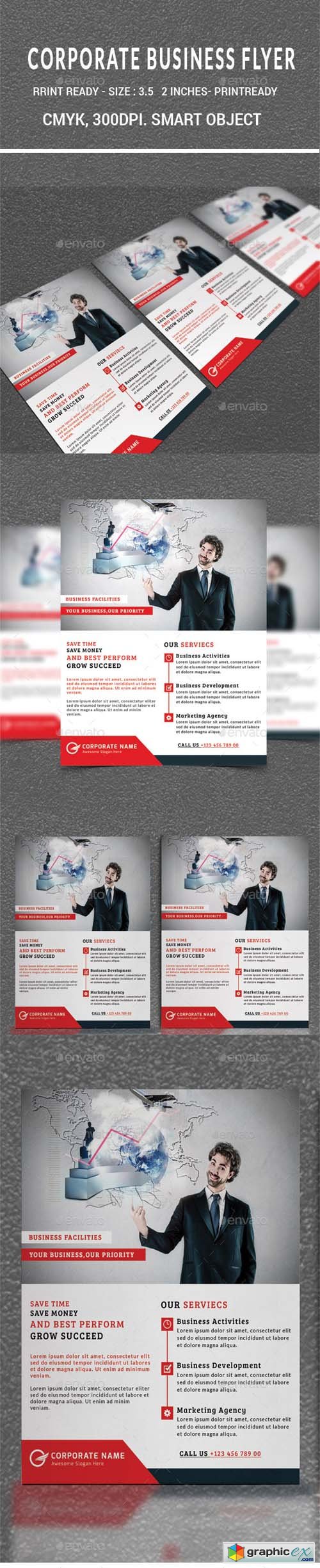 Corporate Business Flyer 9433163