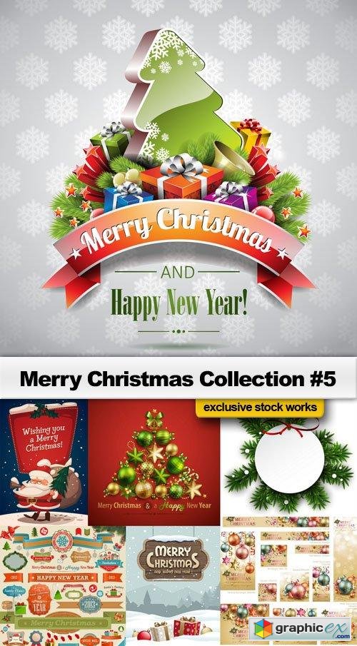 Merry Christmas Collection #5 - 25 EPS