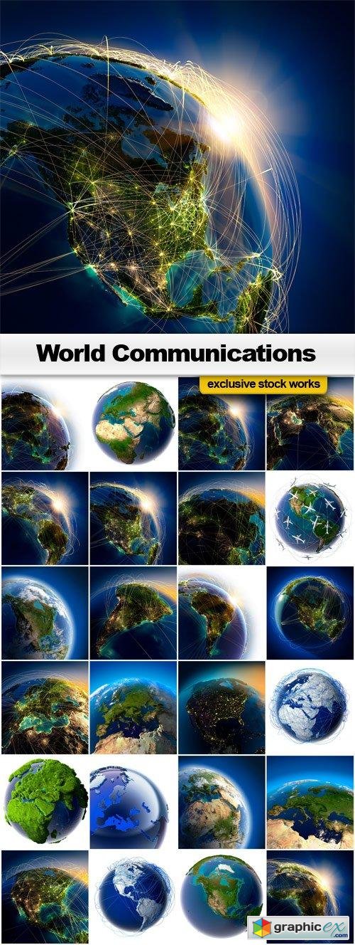 World Communications - 25x JPEGs
