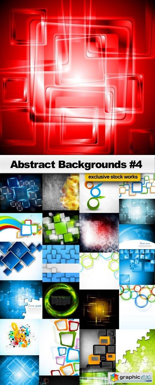 Abstract Backgrounds #4 - 50 EPS