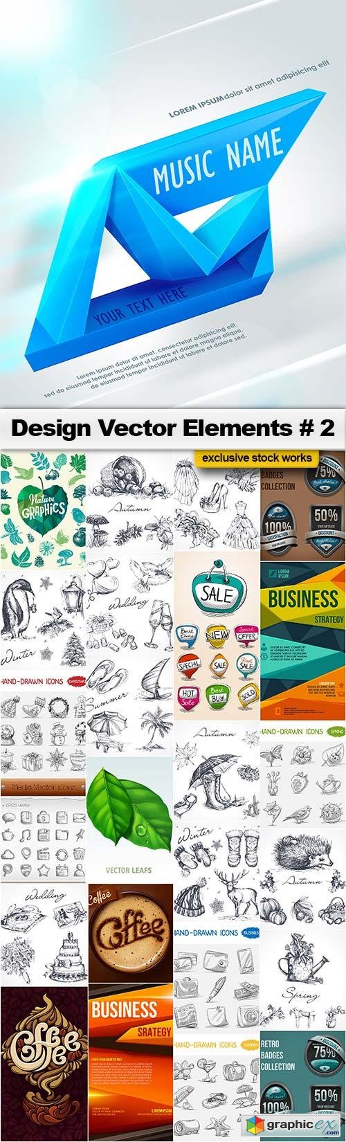 Design Vector Elements 2 - 25x EPS