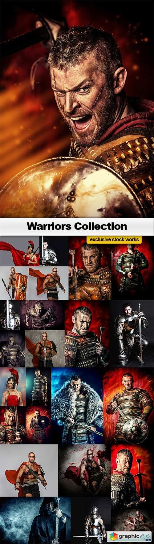 Warriors Collection - 25x JPEGs