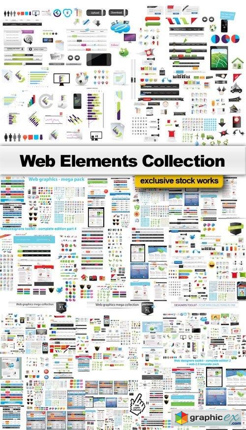 Web Elements Collection - 25 EPS
