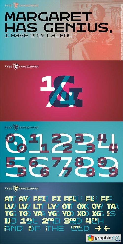 TD Hothouse Font Family - 3 Font