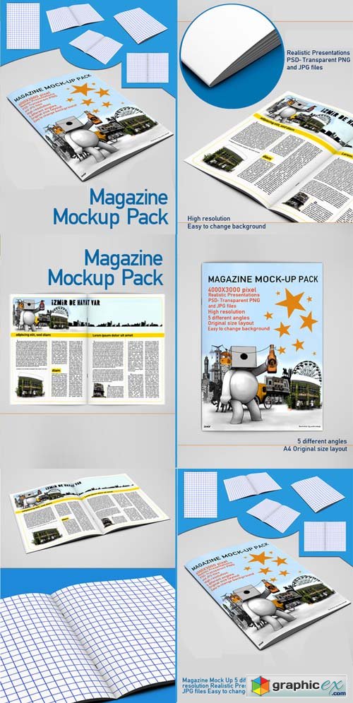 Magazine Mock Up 109457
