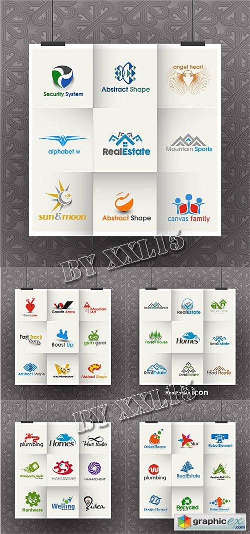 Collection of vector logo design