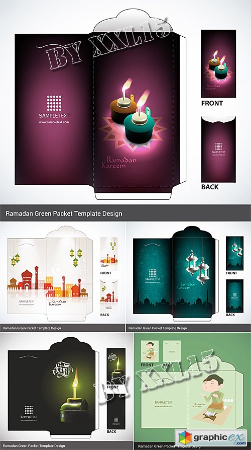 Ramadan Green Packet Design 2