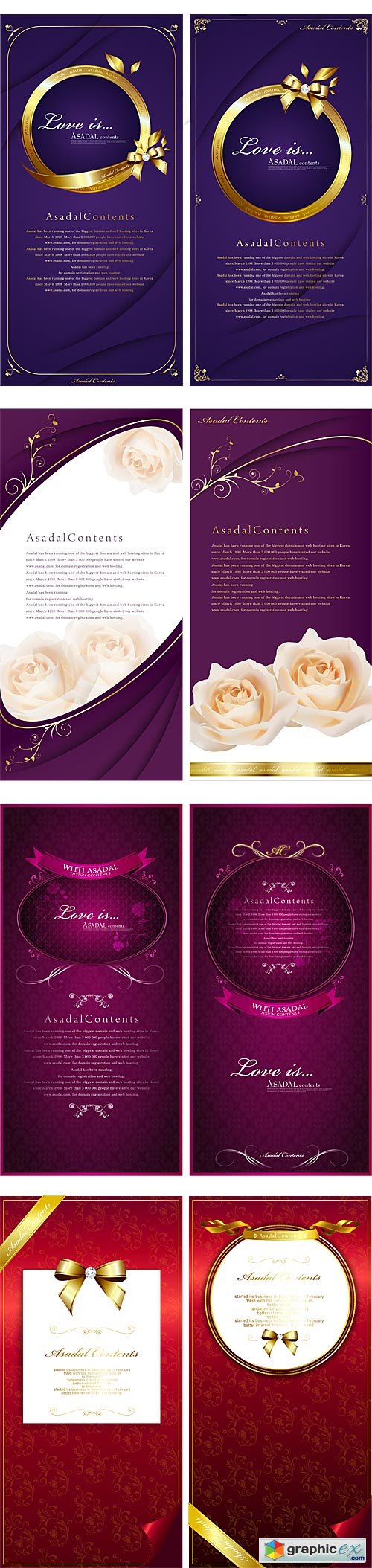Brochures and cards design #3