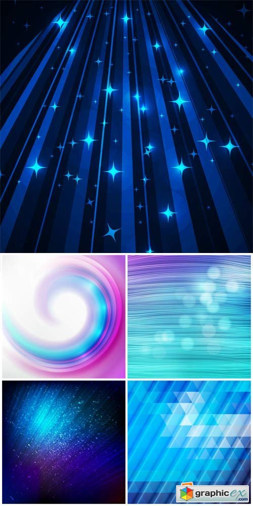 Vector backgrounds, abstract, shiny backgrounds # 1