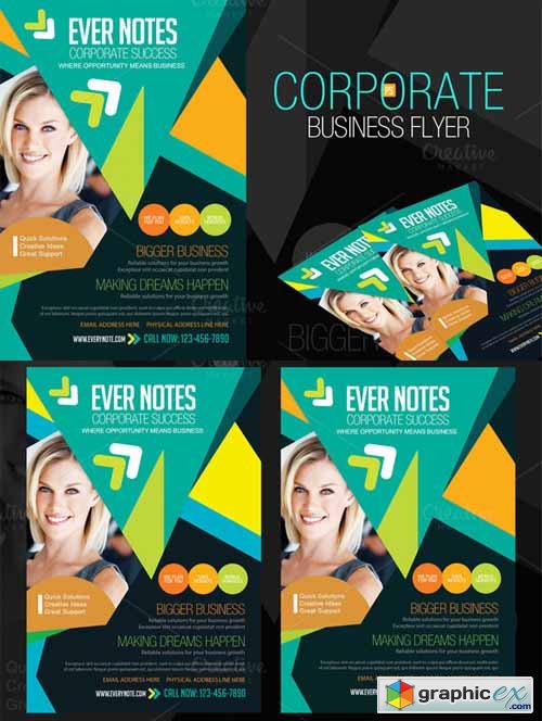 Corporate Business Flyers 118983