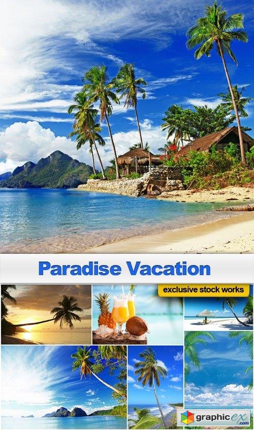 Paradise Vacation - 25 HQ JPEGs