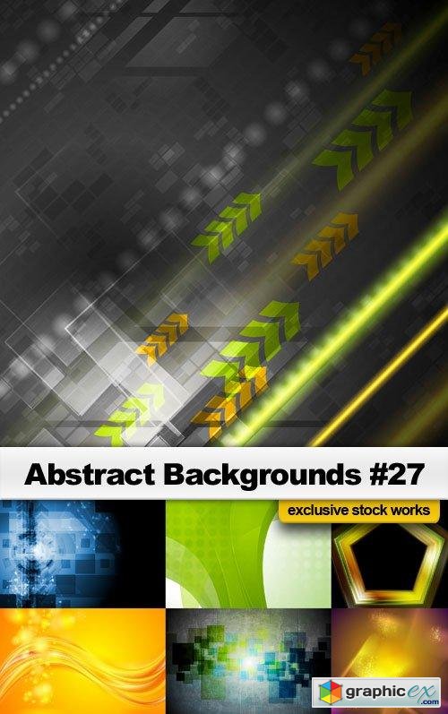 Abstract Backgrounds #27 - 25 EPS