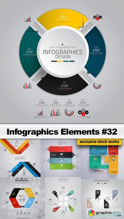 Infographics Elements #32 - 25 EPS