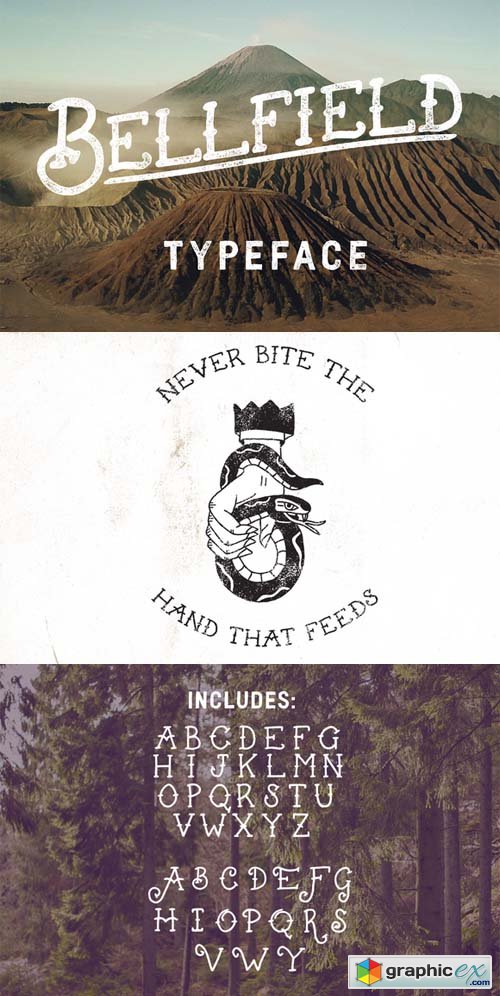 Bellfield - Tattoo Typeface (INTRO)