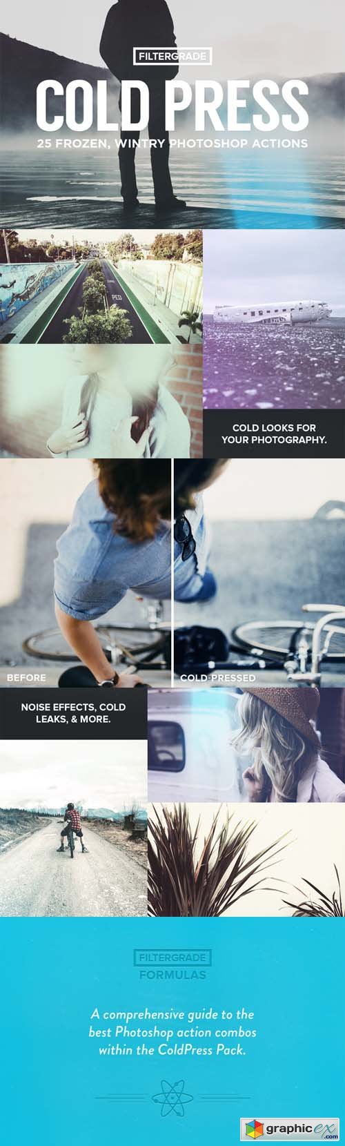 ColdPress - Winter Photoshop Actions