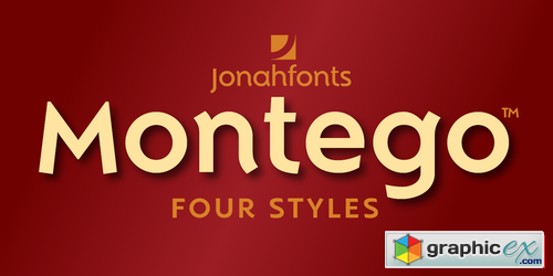 Montego Font Family $135