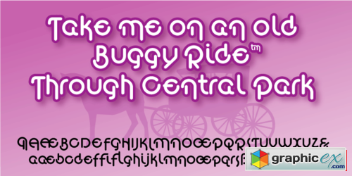 Buggy Ride Font Family $60