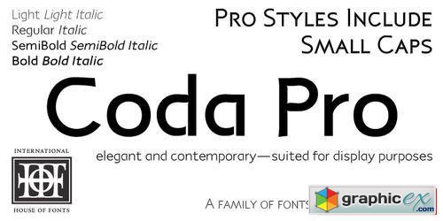 P22 Coda - Font Family $240